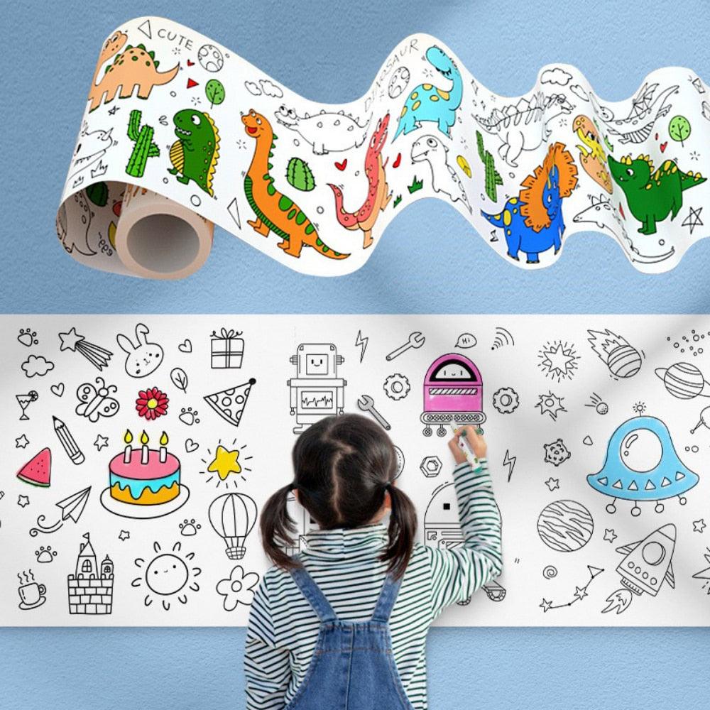 desenho para crianças  Papel desenho infantil tamanho gran- papel