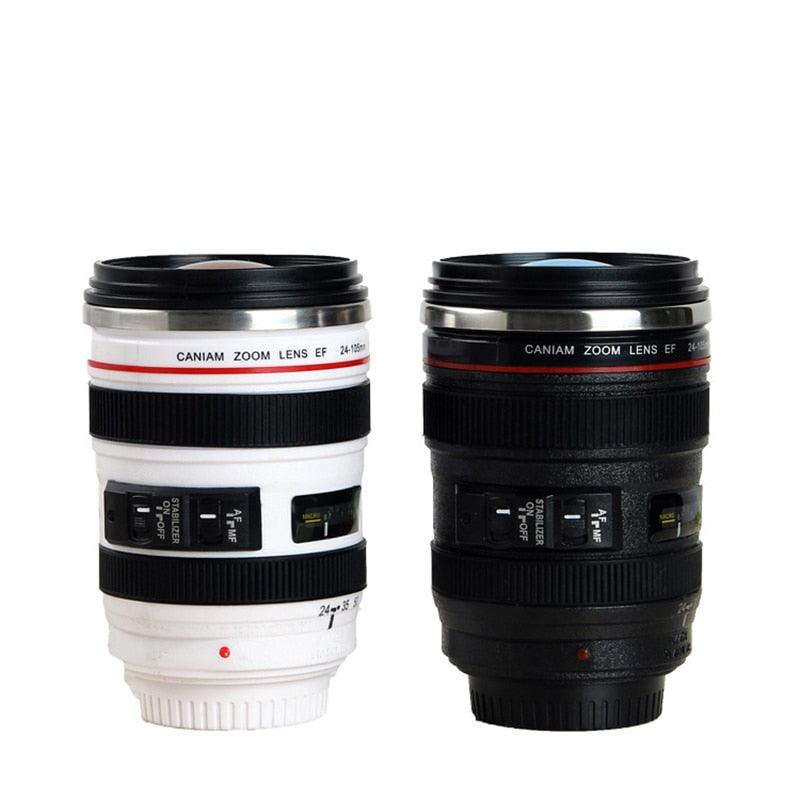 Caneca Lente de Câmera de Aço Inoxidável lente EF24-105mm - Shop Pirilampo